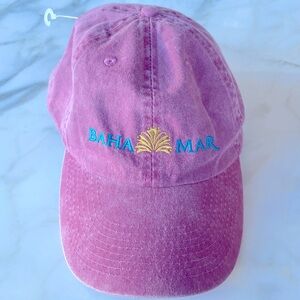 Baha Mar Burgundy Cap